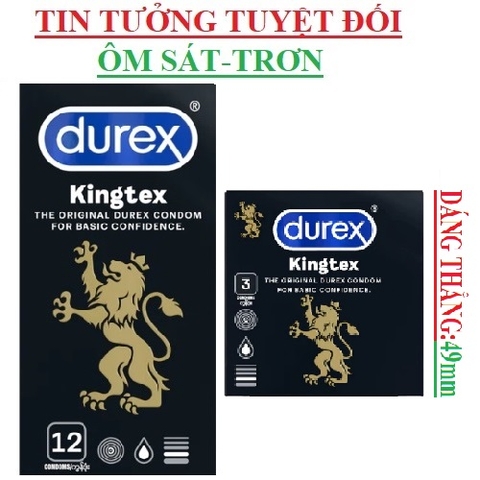 Bao cao su Durex kingtex