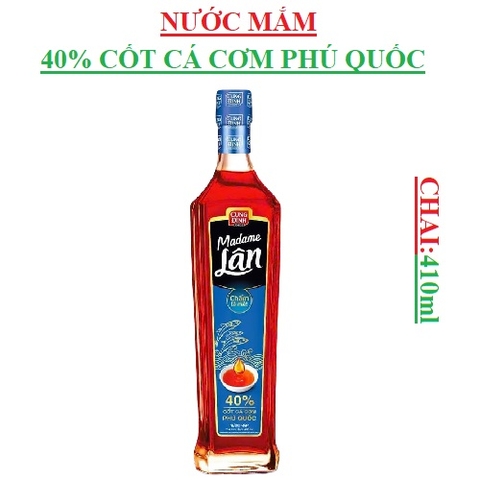 Nước mắm chấm madame lân chai 410ml