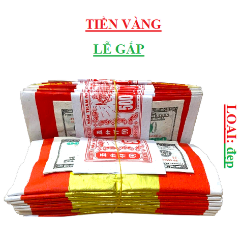 Tiền vàng lễ gấp