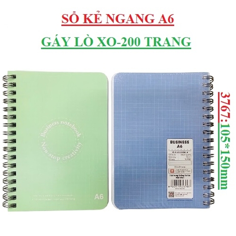 Sổ lò xo A6 Hải Tiến  200 trang