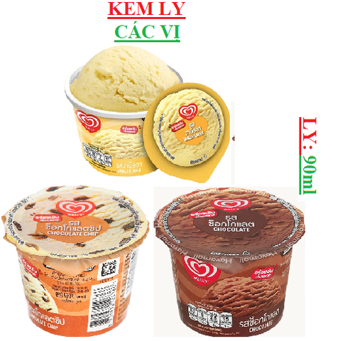 Kem ly socola wall's hộp (80-:-100)gr