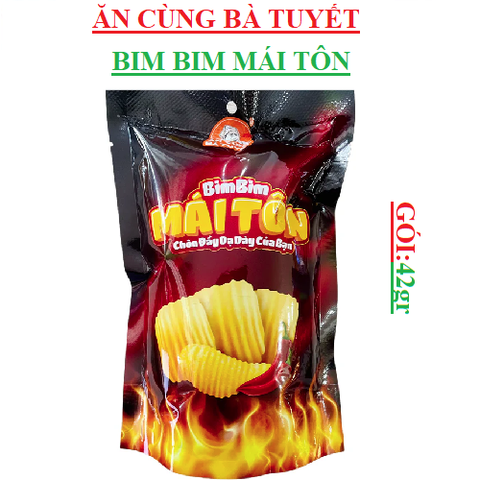 Snack mái tôn bà tuyết gói 42 gr