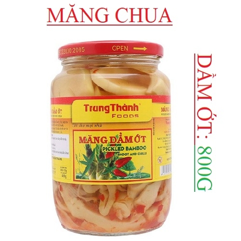 Măng dầm ớt Trung Thành 800g