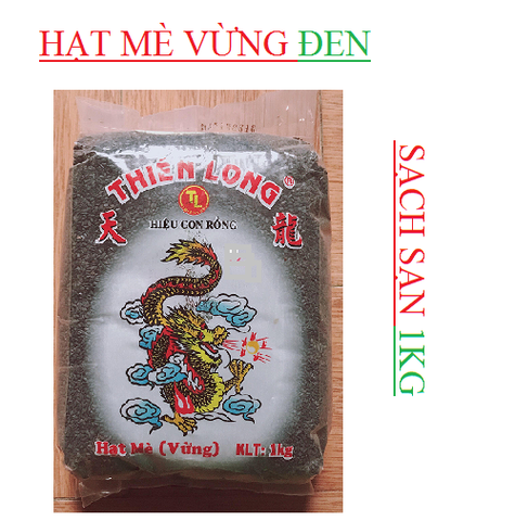 Vừng/mè đen Thiên Long gói 1kg