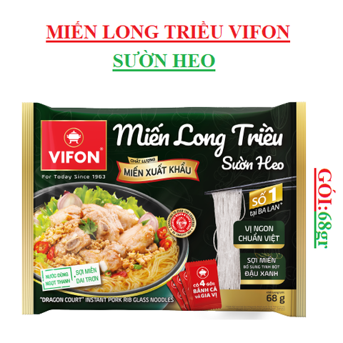 Miến Sườn Heo Long Triều Vifon