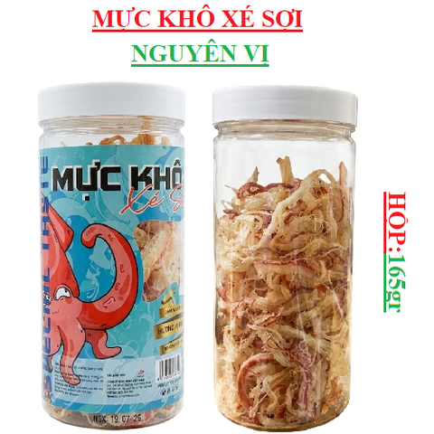 Mực khô xé sợi Iamg Hũ  165gr