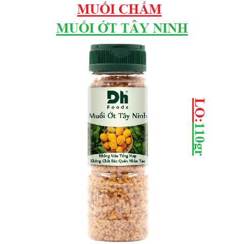 Muối ớt tây ninh DH foods lọ (95-:-115)gr