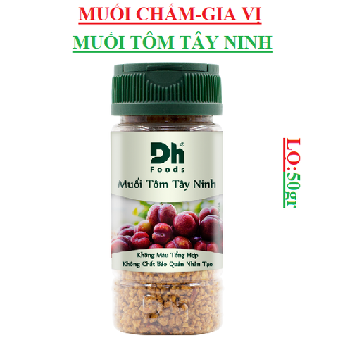 Muối tôm tây ninh DH foods lọ (40-:-55)gr