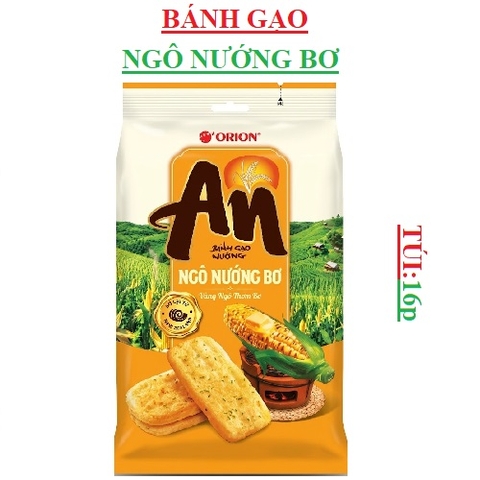 Bánh gạo nướng An orion túi 16P