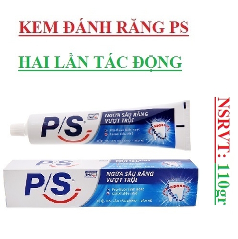 Kem đánh răng PS ngừa sâu răng vượt trội 110gr