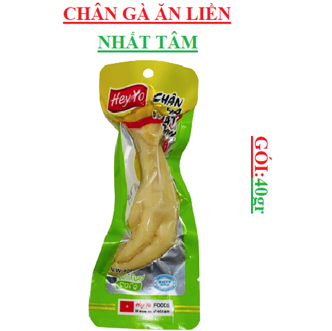 Chân gà ăn liền Nhất tâm hey yo cái 40gr