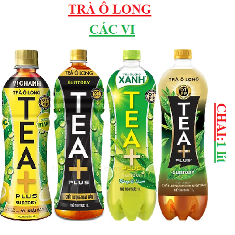 Trà ô long tea plus pepsi chai 1 lít