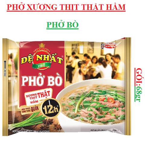 Phở bò Đệ Nhất gói