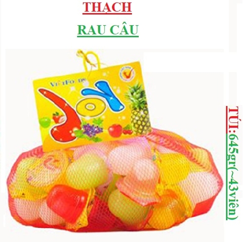Thạch rau  joy túi 645gr
