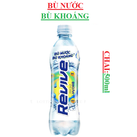 Nước giải khát bù khoáng Revive chai 500ml