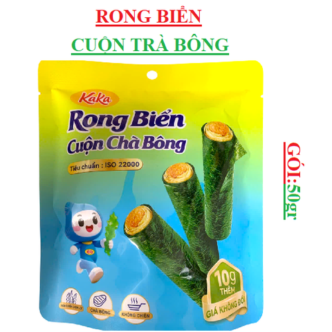 Rong biển cuộng chà bông kaka gói (40-:-50)gr