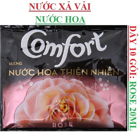 Nước xả vải hương nước hoa Comfort dây, Bella, sofia, lillie, Rose