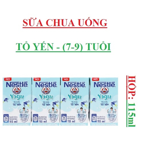 Sữa chua uống dinh dưỡng Nestle yogu tổ yến 115ml