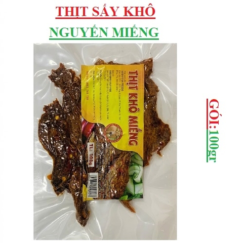 Thịt khô miếng Myna gói 100gr