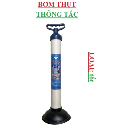 Bơm thông toilet bồn cầu