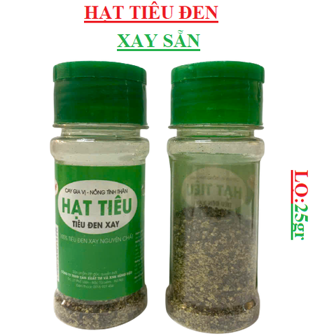 Tiêu đen xay Quỳnh Anh lọ 25gr