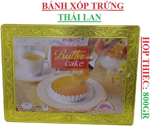 Bánh butter cake  HT 800gr thái lan (trứng thái)