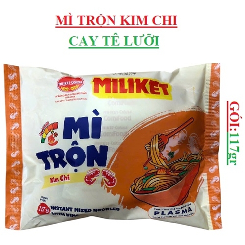 Mì trộn kim chi cay tê lưỡi  miliket gói