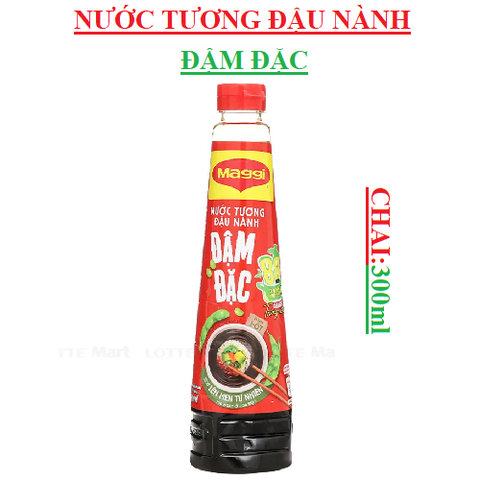 Nước tương đậu nành đậm đặc Maggi chai (280-:-310)ml