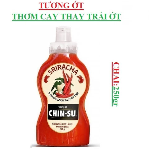 Tương ớt Sriracha chinsu chai 250gr