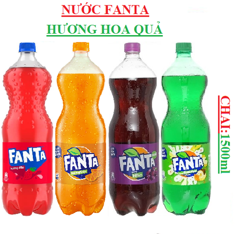 Nước giải khát Fanta chai 1.5 lít