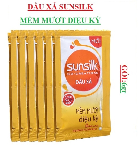 Dầu xả mềm mượt diệu kỳ sunsilk dây gói (5-:-7)gr