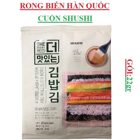 Rong biển cuộn sushi star food Hàn quốc gói 22gr