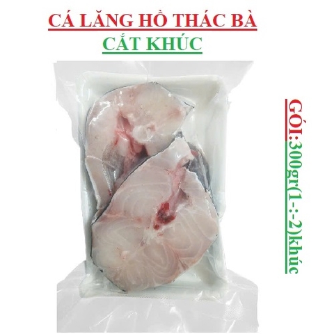 Cá lăng tươi hồ Thác Bà cắt khúc khay 300gr (+-20gr)