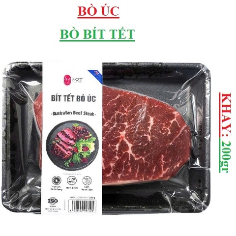 Bít tết bò Úc Mr.T Khay 200gr