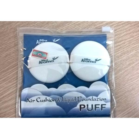 Bông phấn Mira Aroma 2 miếng Air Cushion
