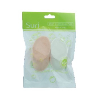 Bông kem hình bầu dục túi 2 miếng Suri Mira