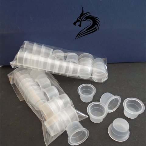 Cốc đựng mực xăm nhỏ túi (40c/túi)