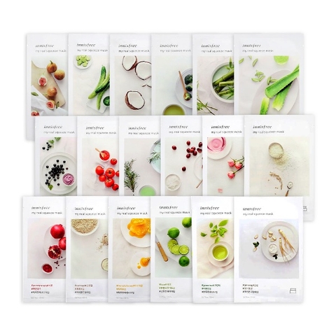 Đắp mặt nạ Innisfree các màu