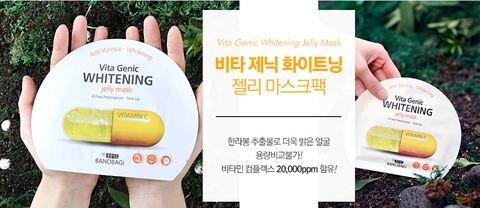 Đắp mặt nạ Vita Genic Whitening