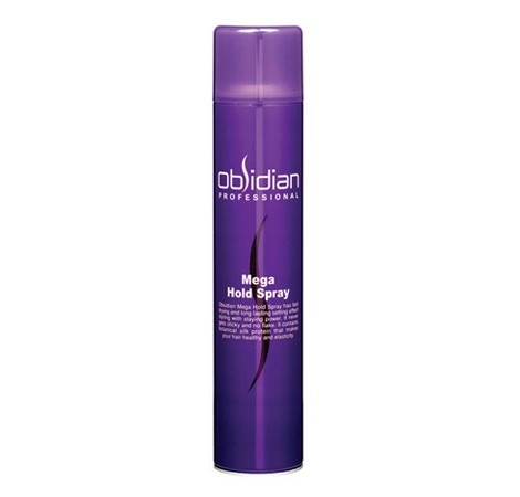 Gôm cứng OBSIDIAN MEGA HOLD SPRAY tím 300ML
