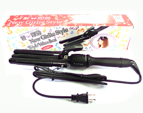 Máy Uốn Tóc 3 Trục New Girlie Styel