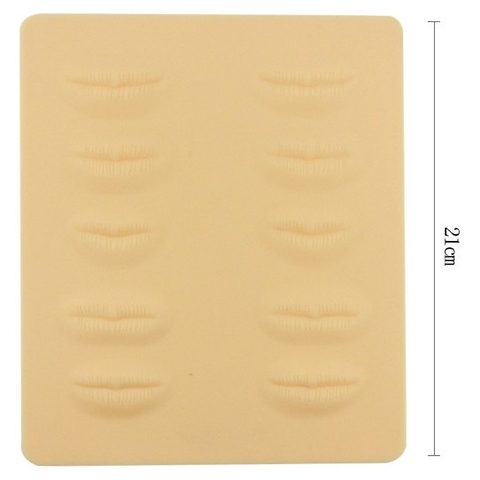 Miếng Da Tập Xăm Mắt Môi - Chất Liệu Silicon