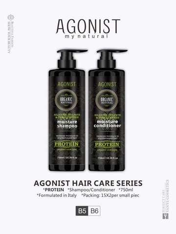 Bộ Dầu gội, xả dưỡng ẩm Bổ sung Protein - Protein Agonist 750ml