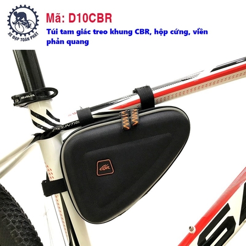 Túi tam giác treo khung CBR, hộp cứng, viền phản quang