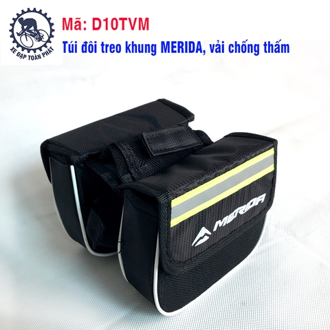Túi đôi treo khung Merida, vải chống thấm