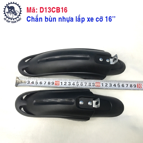 Chắn bùn nhựa lắp xe cỡ 16''