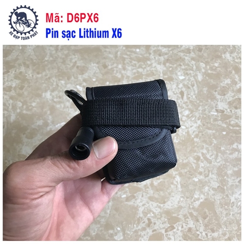 Pin sạc Lithium  X6
