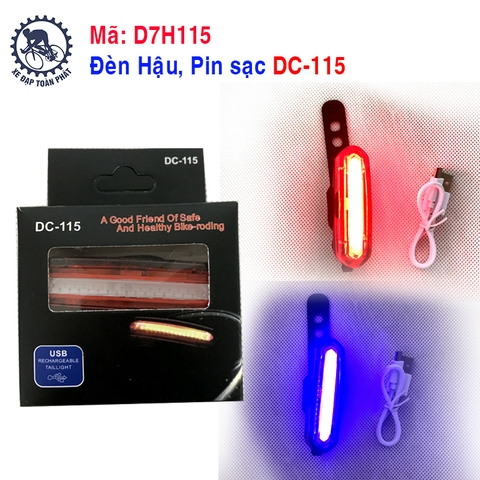 Đèn Hậu Pin sạc DC-115