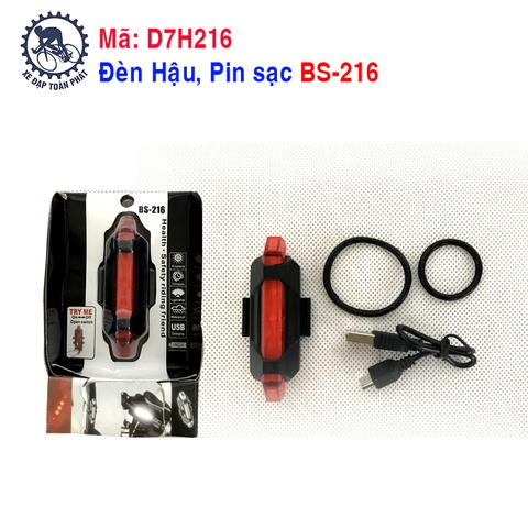 Đèn Hậu pin sạc BS-216