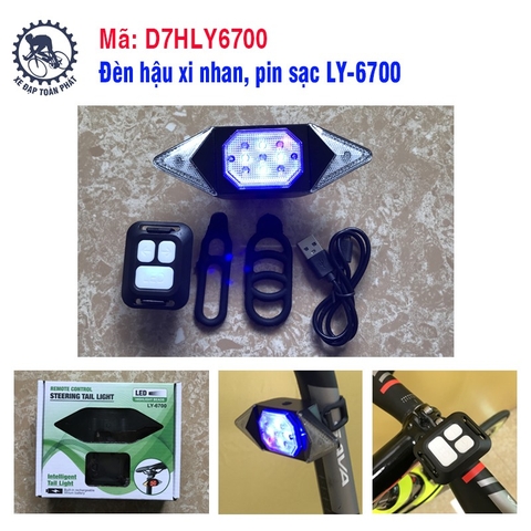 Đèn hậu xi nhan, pin sạc LY6700